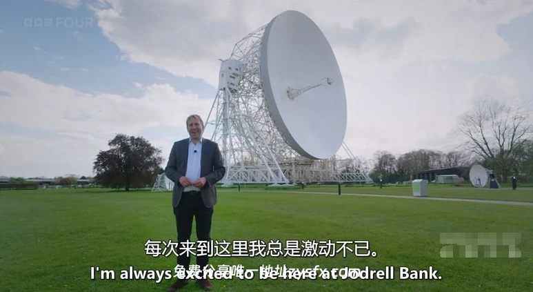乔德雷尔班克聆听宇宙纪录片画面