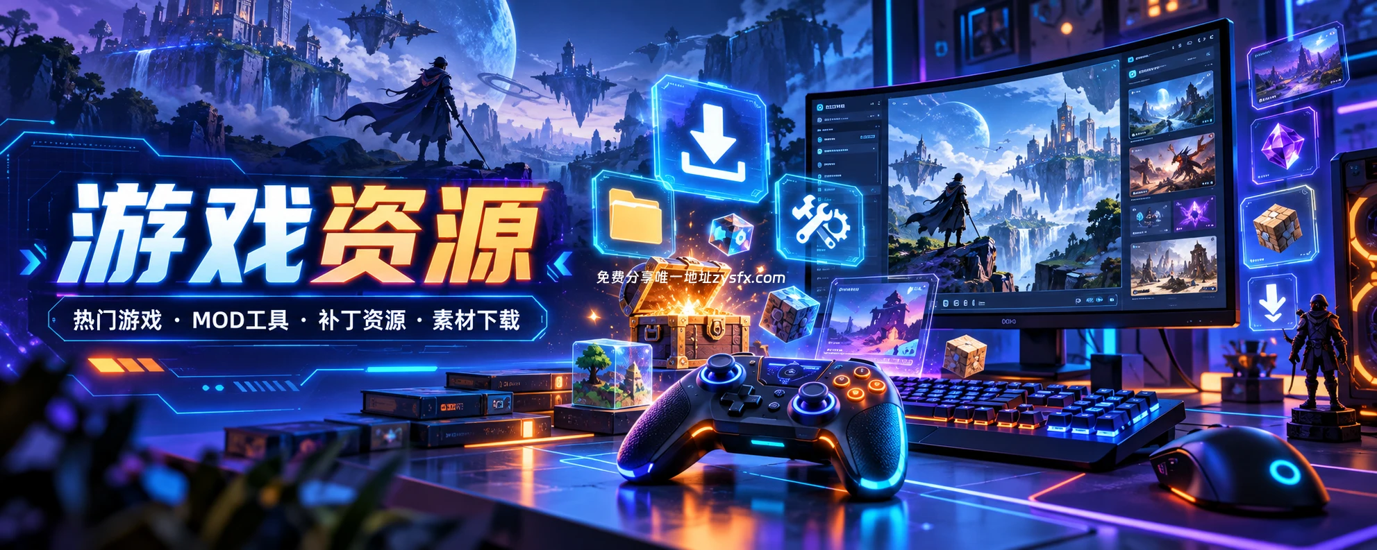 分类-游戏资源-资源社