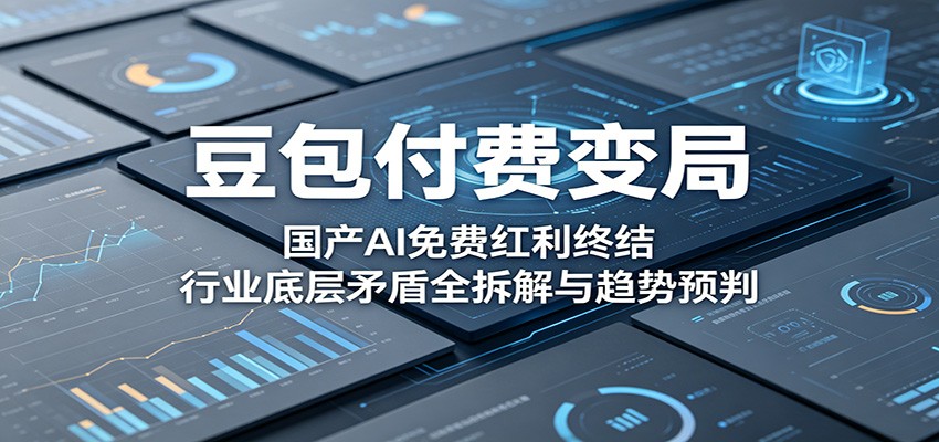 豆包付费变局:国产AI免费红利终结,行业底层矛盾全拆解与趋势预判-网创