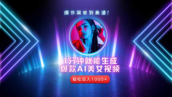 2025年最强副业：用AI做短视频，从零开始打造爆款账号！-网创